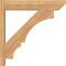 Ekena Millwork Balboa Slat Smooth Outlooker, Western Red Cedar, 5 1/2"W x 24"D x 24"H OUT06X24X24BOA06SWR - alternate 2